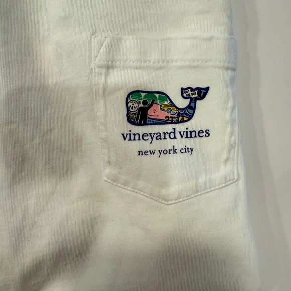 Vineyard Vines Boys New York City Whale T Shirt - Picture 2 of 6